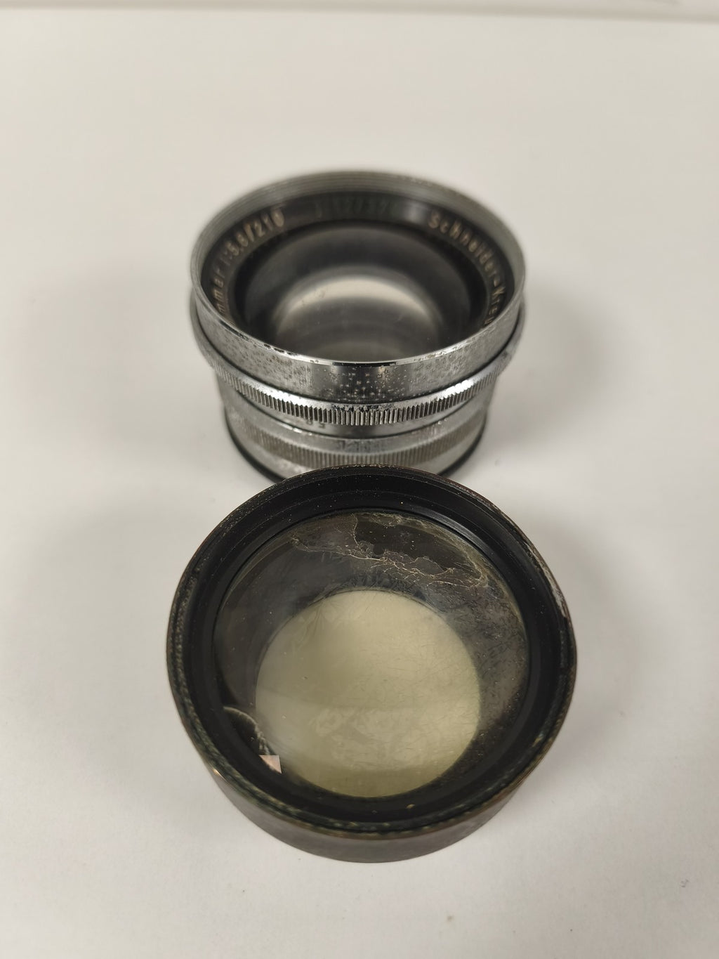 Objectif Schneider-Kreuznach Symmar 210 mm f/5,6, non testé