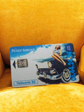 Télécarte vintage Peugeot Assistance 50 unités – carte téléphonique collection