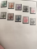 Timbres neufs République Malagasy série monument Madagascar anciens philatélie