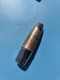 Ancien briquet publicitaire Whiting métal chromé forme tube vintage collection