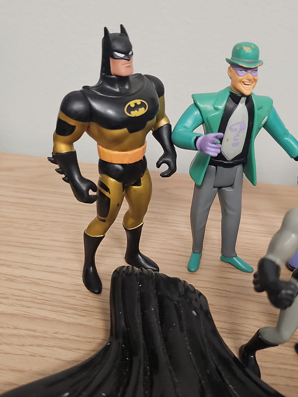 Lot de figurines Batman rétro vintage, jouets anciens collection occasion DC Com