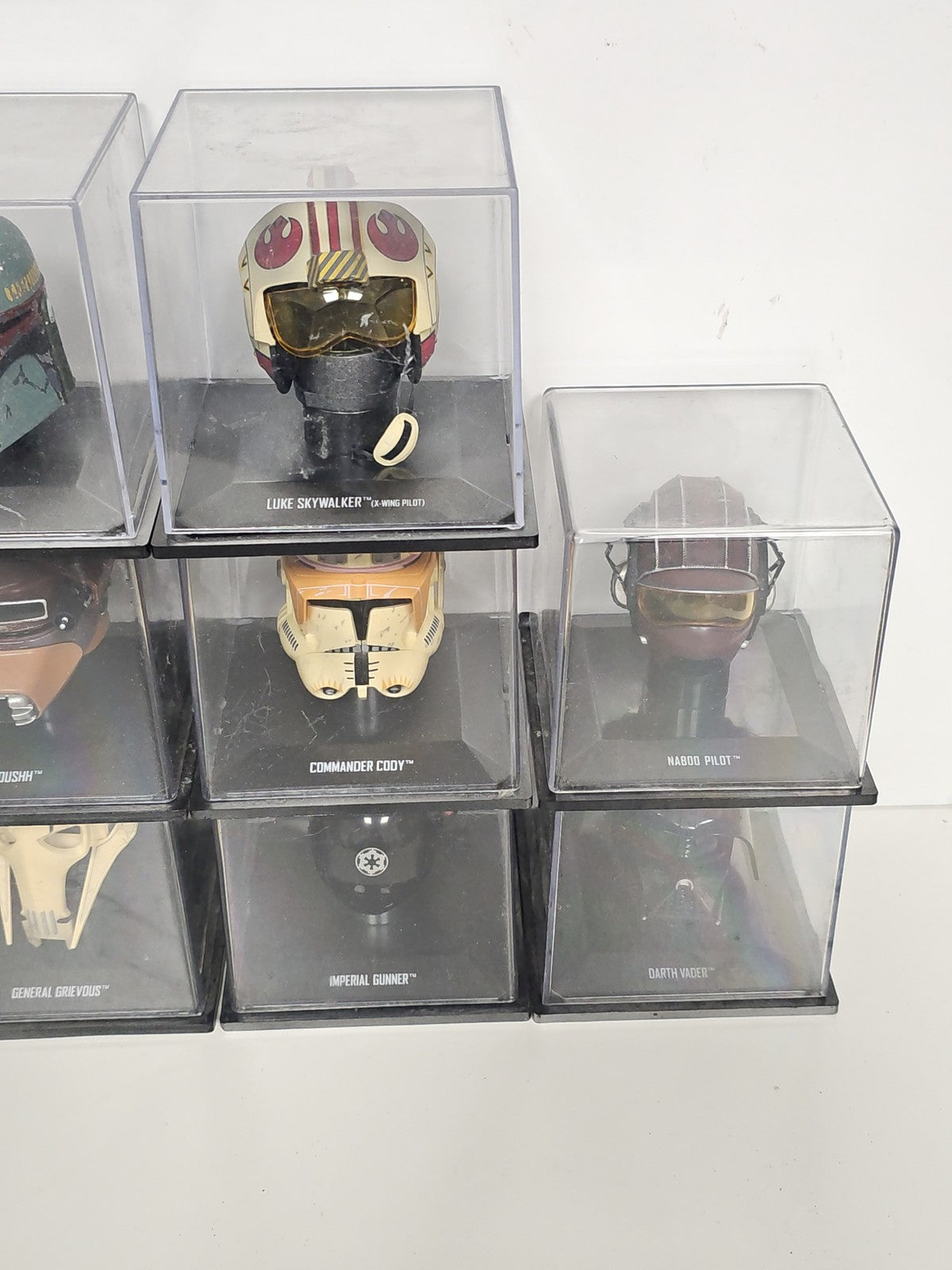 Rare lot casques Star Wars vintage collection, anciens modèles pour collectionne