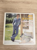 Vinyle 45T Joe Dassin Le Dernier Slow Tellement Bu Fumé pochette photo chien