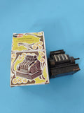 Taille-crayon miniature rétro PlayMe ancien en métal, collection die-cast vintag