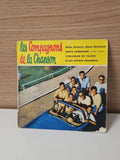 Vinyle 45 tours ancien Les Compagnons de la Chanson disque vintage collection ré