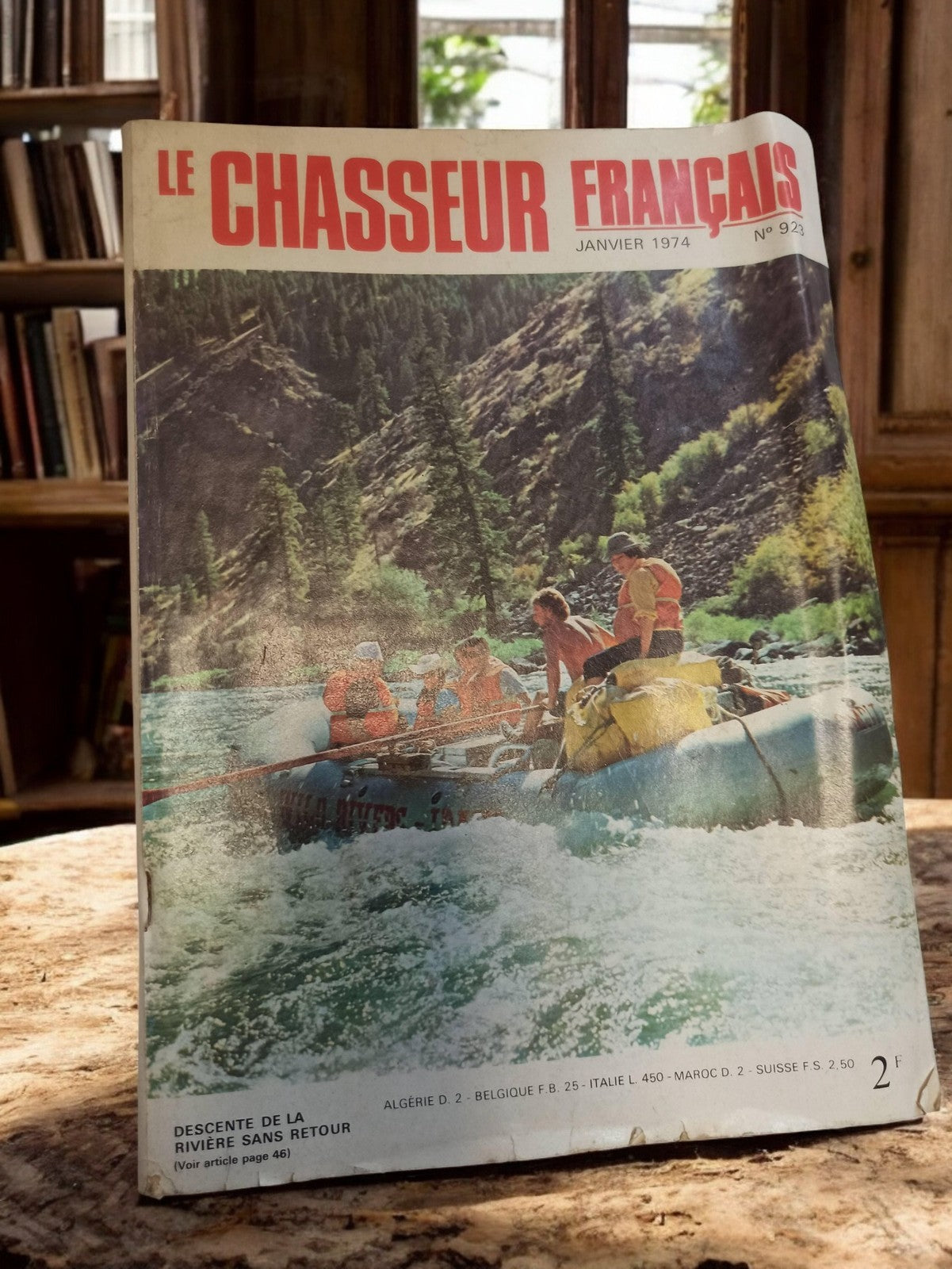 Magazine ancien Le Chasseur Français janvier 1974 vintage rétro presse chasse