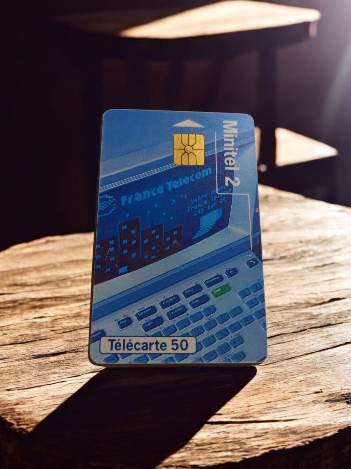 Télécarte France Telecom Minitel 2 Vintage 50 unités carte téléphonique rétro
