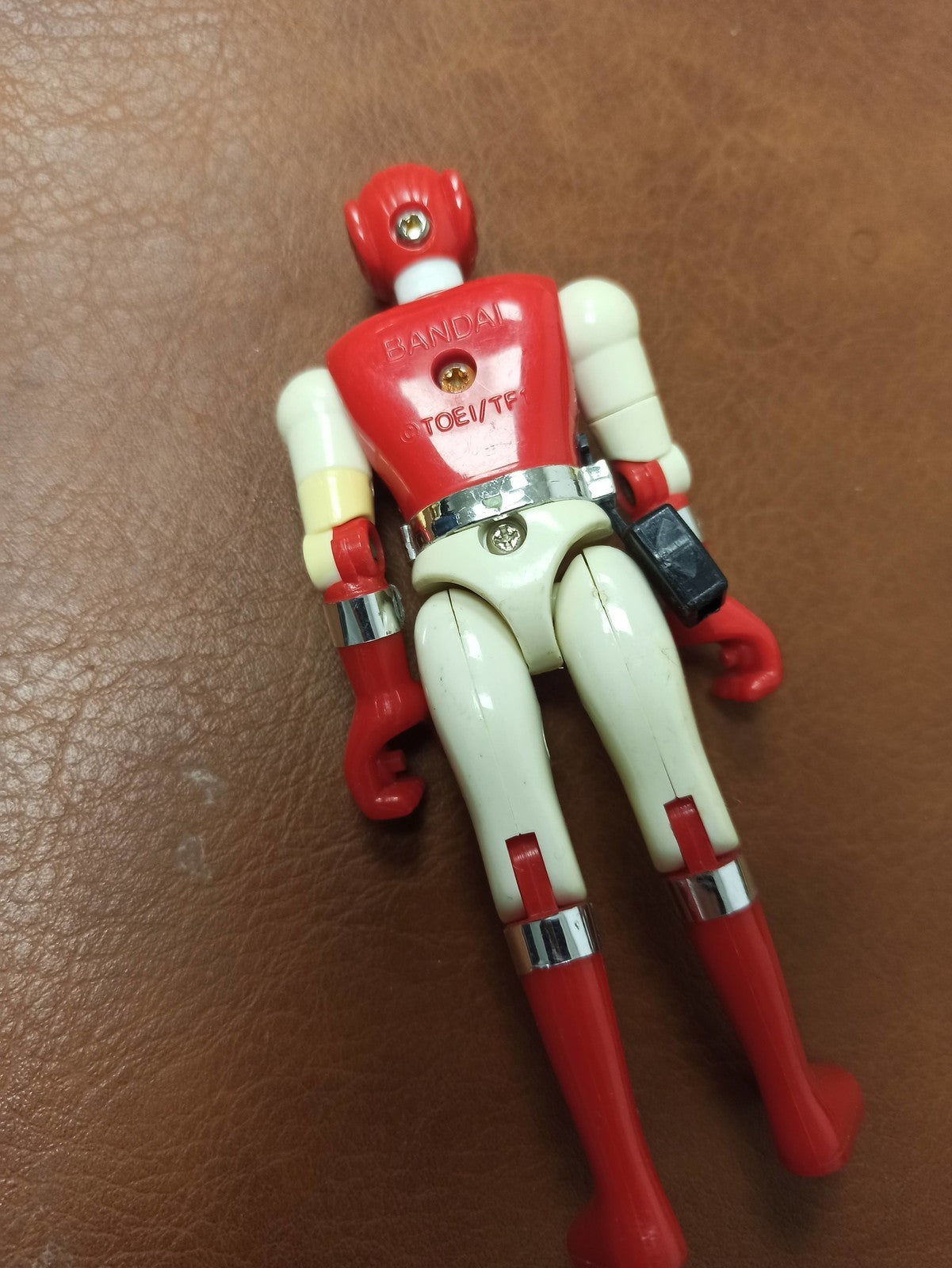 Figurine vintage Liveman rouge Sentai ancien jouet Power Rangers rétro Japan