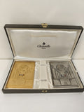 Lot de deux anciennes médailles Christofle Paris dans coffret d'origine, dorée &
