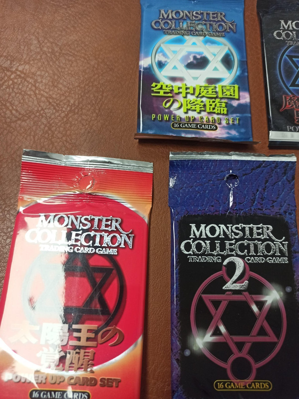 Boosters Monster Collection 2 Trading Card Game neuf set rare japonais