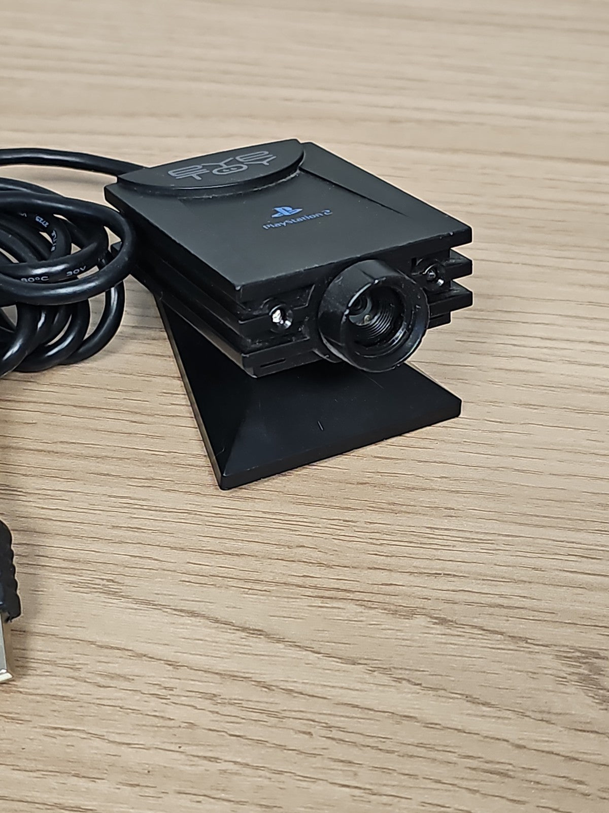 Caméra EyeToy Sony PlayStation 2 PS2 accessoire rétro vintage USB noir