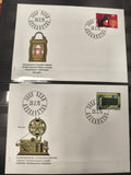 Enveloppes Premier Jour Suisse 1970 Bern, Sapeurs-pompiers et Télégraphe, timbre