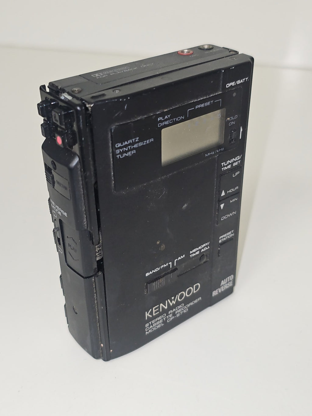 Kenwood CP-S710 radio stéréo cassette enregistreur portable fonctionnel d'occasi