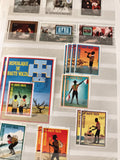 Timbres anciens Haute-Volta scouts et thématiques oblitérés lot philatélie vinta