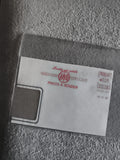 Lettre commerciale ARO 1982 Paris affranchissement rouge philatélie soudure