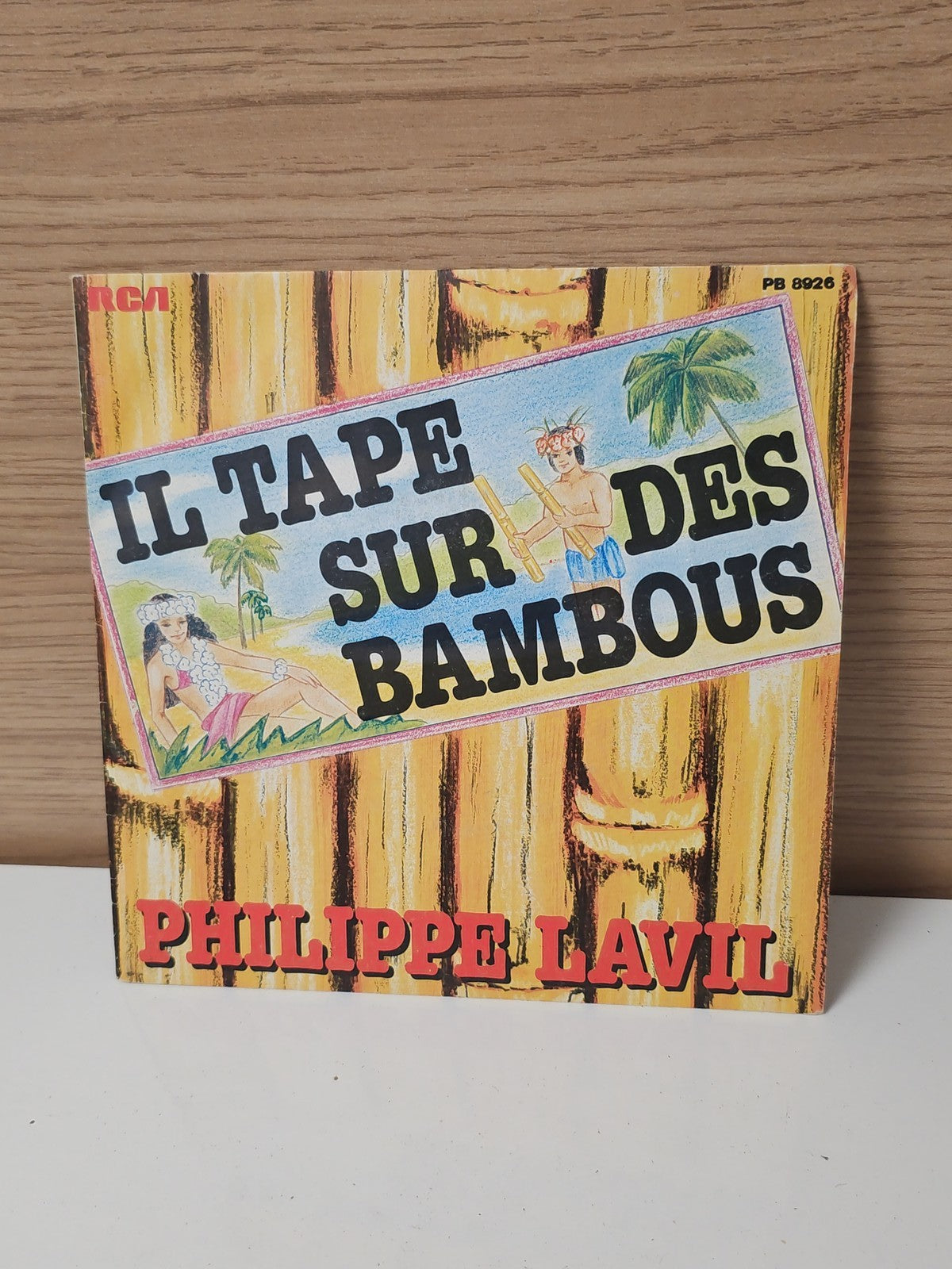 Vinyle 45 tours rétro ancien Philippe Lavil disque collector chanson française v