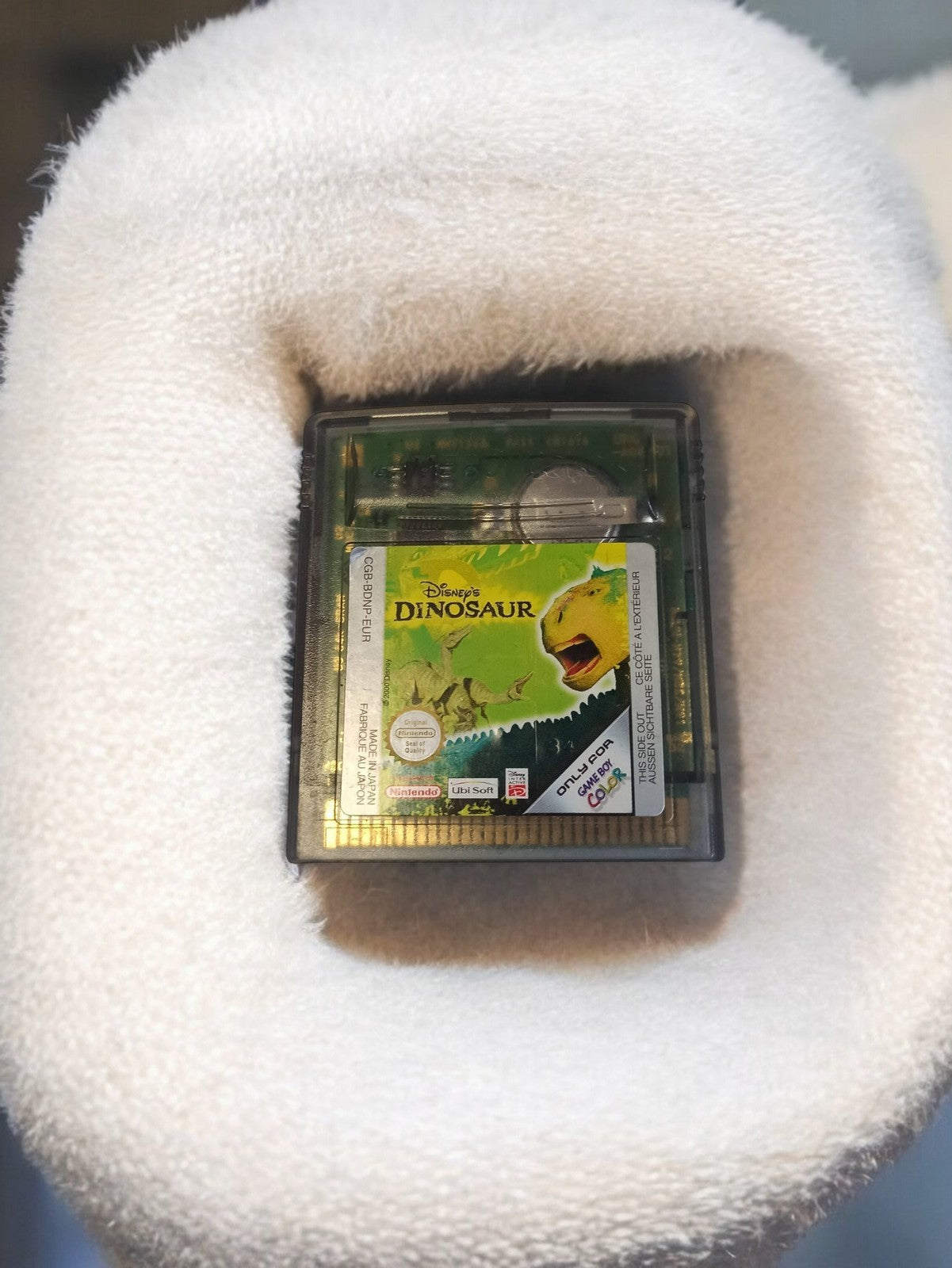 Cartouche jeu Game Boy Color Disney Dinosaur rétro original Nintendo ancien