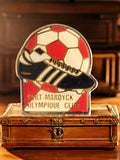 Pin's vintage Fort-Mardyck Olympique Club football, chaussure ballon, badge
