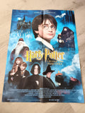 Poster Harry Potter à l'école des sorciers film cinéma affiche pliée FR