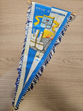 Fanion vintage Ville d?Antibes Juan-les-Pins rétro football accessoire ancien