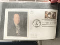 Lettre Premier Jour US Bicentennial 1983 Treaty of Paris timbre 20c Washington