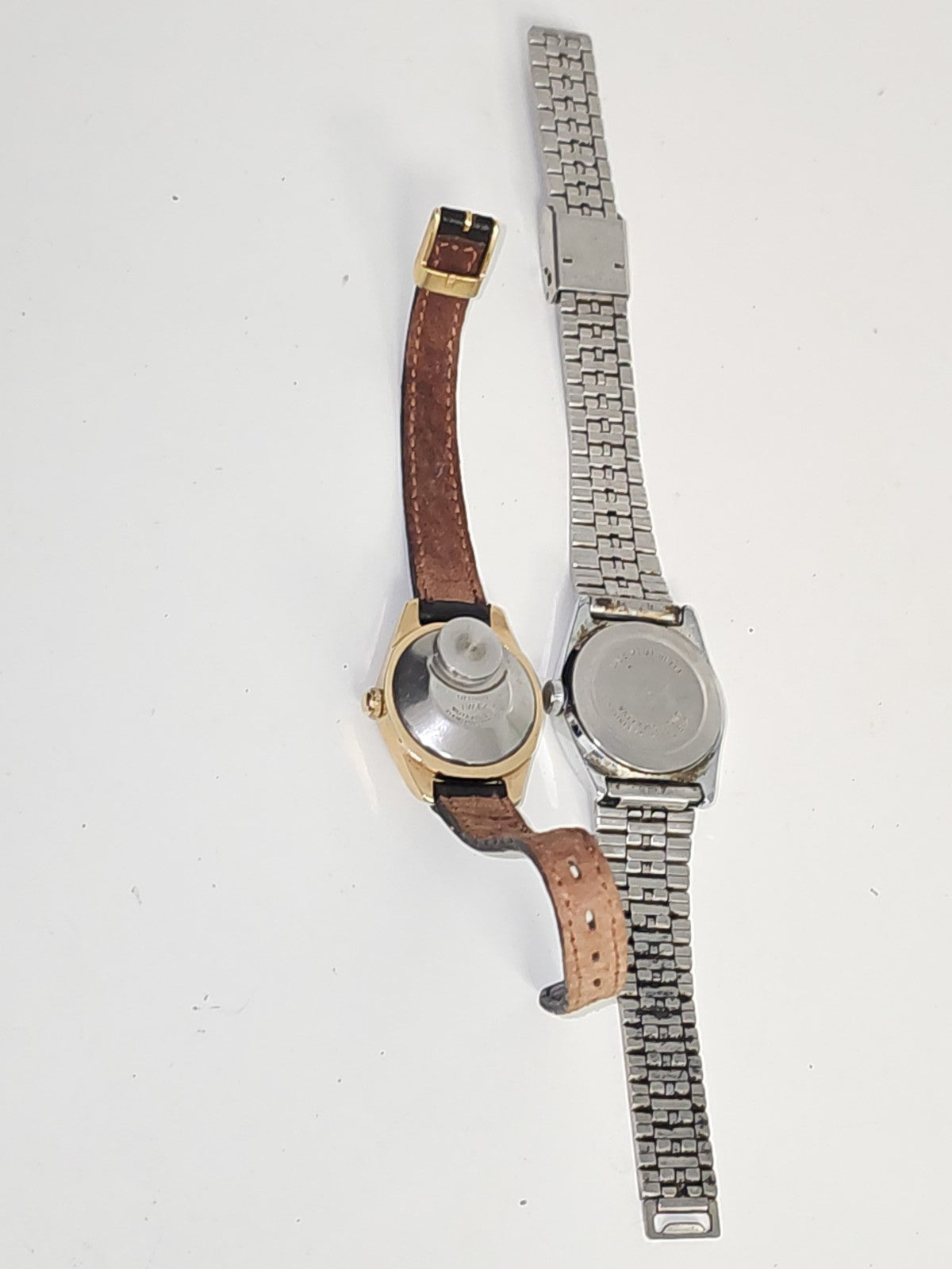 Lot 2 montres à réparer Timex Kelton non fonctionnelles pièces détachées horloge