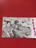 Carte radio QSL VE7BLO radioamateur noir et blanc ? Burnaby Canada