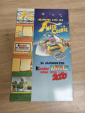 Ancien présentoir Kinder Surprise Astro Comic calendrier 2000 vintage collector