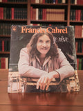 Disque vinyle 45 tours Francis Cabrel "Je rêve" ancien vintage CBS rétro