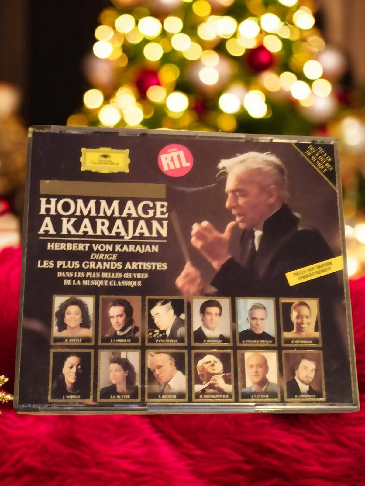 CD Hommage à Karajan musique classique Herbert von Karajan RTL Deutsche Grammoph