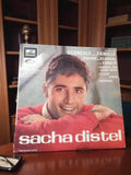 Vinyle 45 tours Sacha Distel ancien pochette photo années 60 EMI Scandale Famill