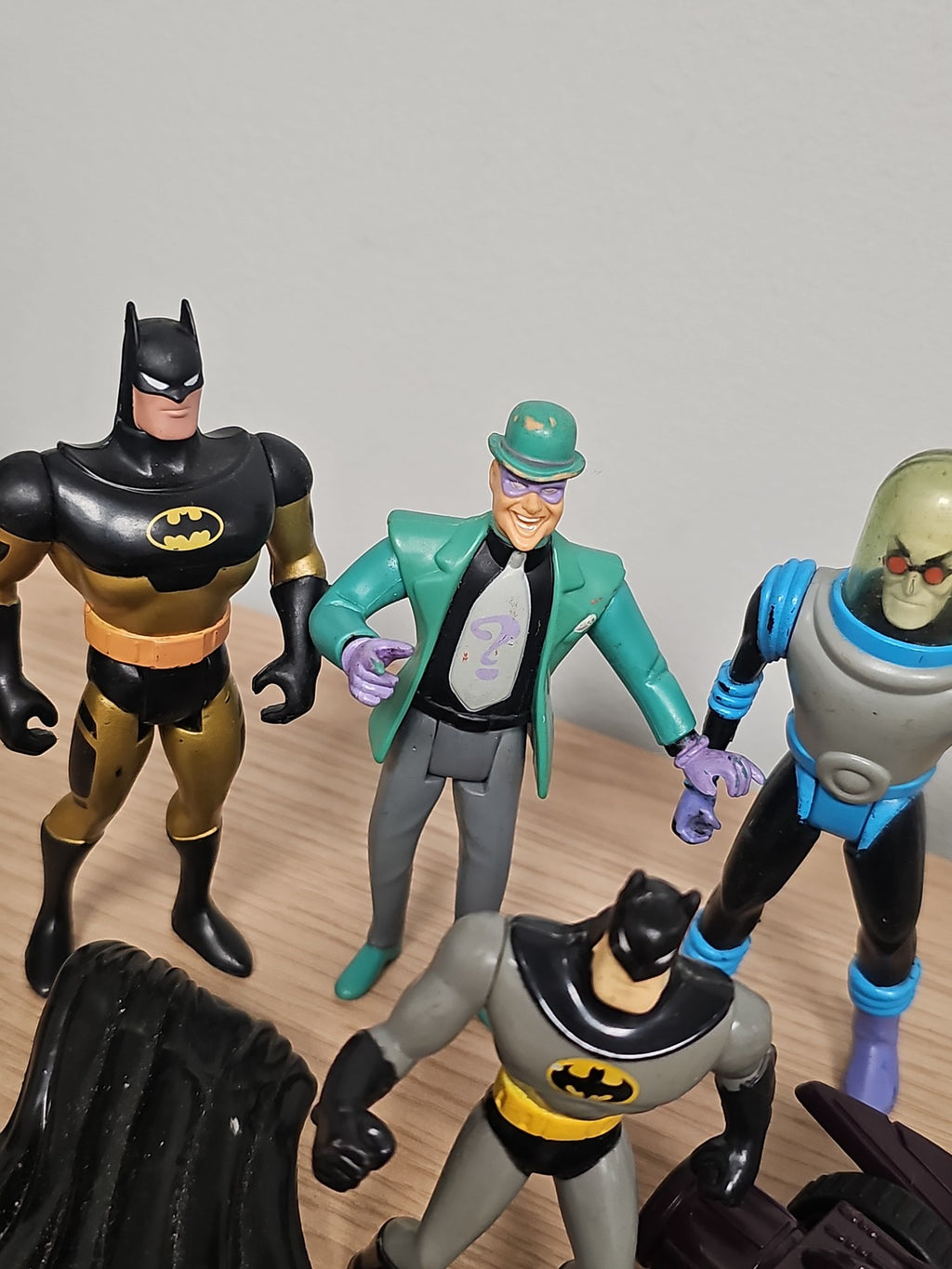 Lot de figurines Batman rétro vintage, jouets anciens collection occasion DC Com