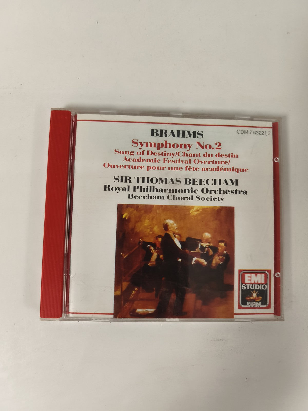 CD Brahms Symphony No.2 Sir Thomas Beecham Royal Philharmonic EMI Choral