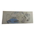 Dessin original voiture de course n°56 Scalextric Dinky Toys plan conception