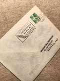 Lettre oblitérée Festival de Cannes 1961 timbre Marianne philatélie événement