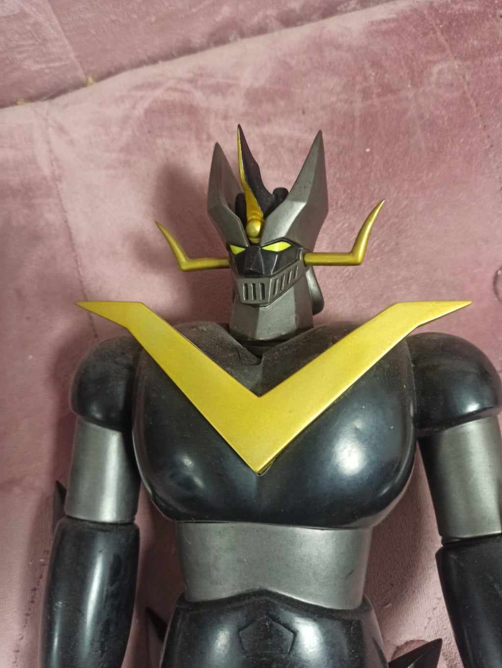 Figurine Mazinger Z Marmit 1998 noire vinyle robot Japon vintage