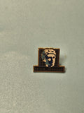 Pin's vintage Eclair Services bleu doré ancien badge collection (Ref 6)