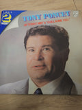 Vinyle 33 tours ancien Tony Poncet rétro, disque vintage collection chanson fran