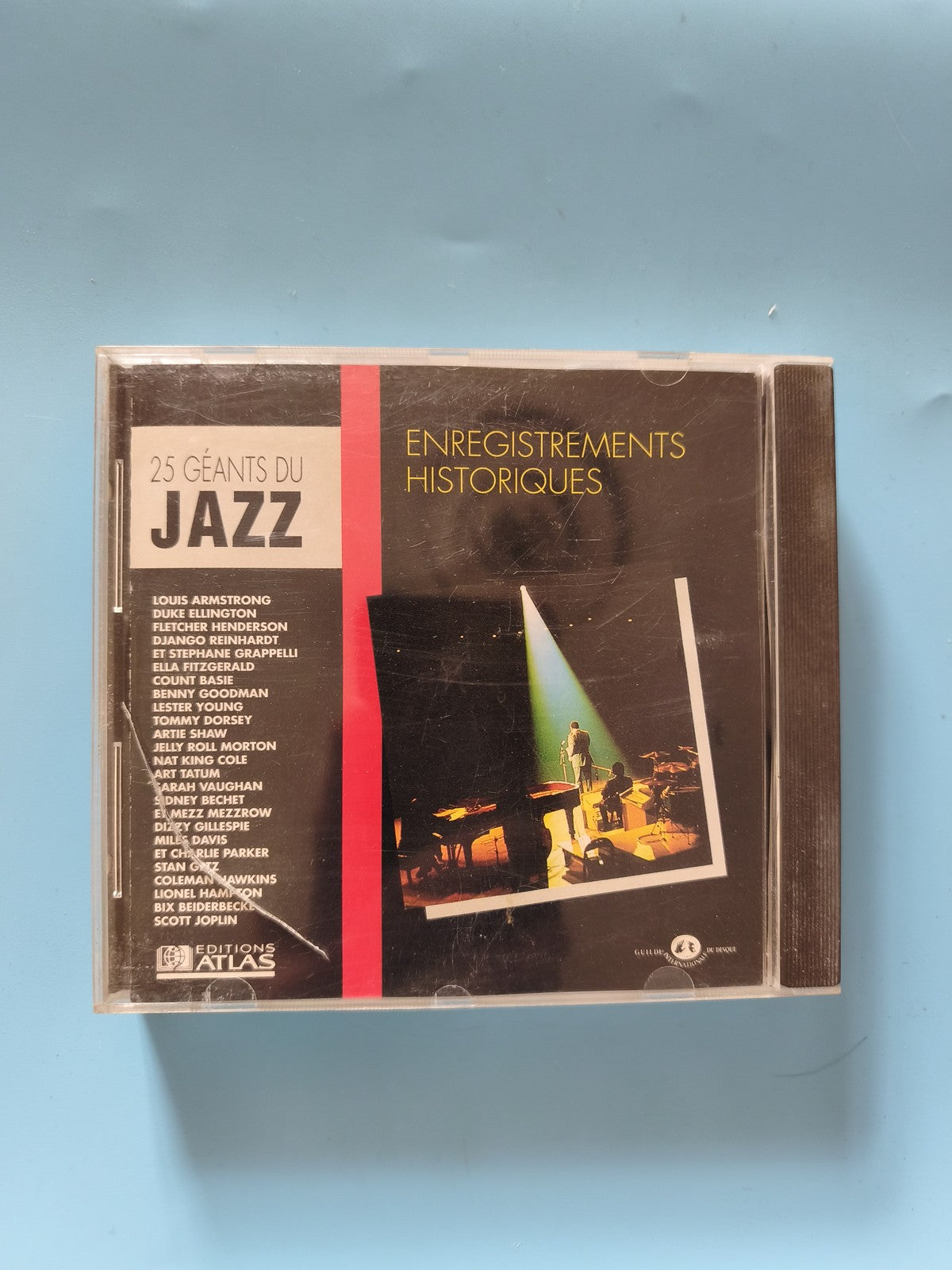 CD Audio 25 Grands Noms du Jazz Compilation Artistes Incontournables Musique Occ