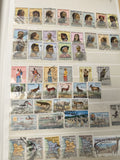 Lot de timbres Angola République Portugaise motifs portraits animaux paysages