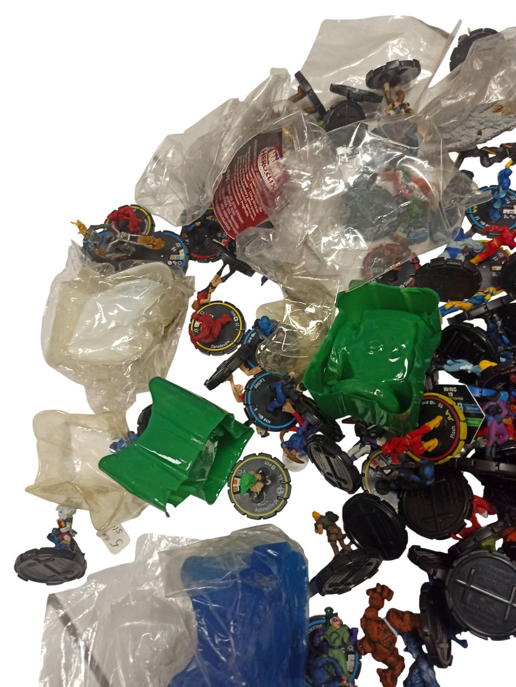 Lot important DC Heroclix Hypertime figurines jeu plateau DC Universe d'occasion