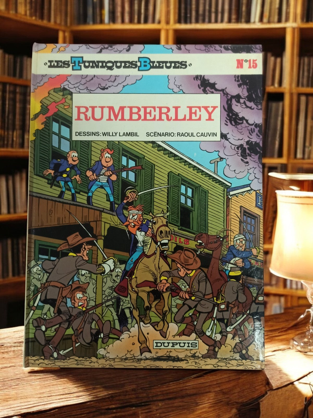 Bande dessinée Les Tuniques Bleues Rumberley n°15 vintage Dupuis ancien