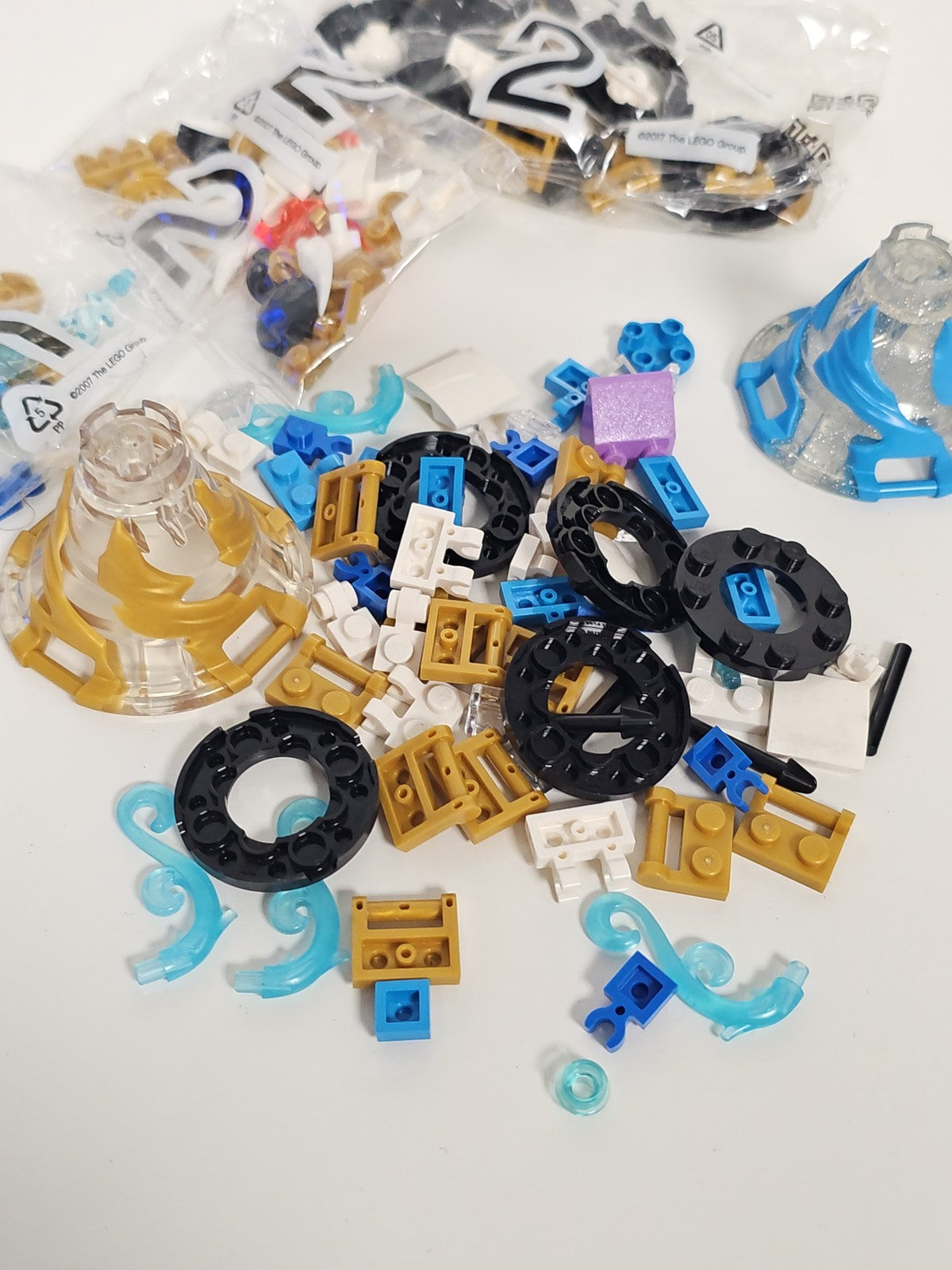 Lot Lego Ninjago en vrac, briques et pièces originales, univers ninja Lego