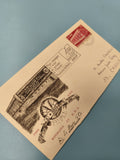 Enveloppe FDC premier jour d?émission timbre 40c, motif SNCF, cachet Paris