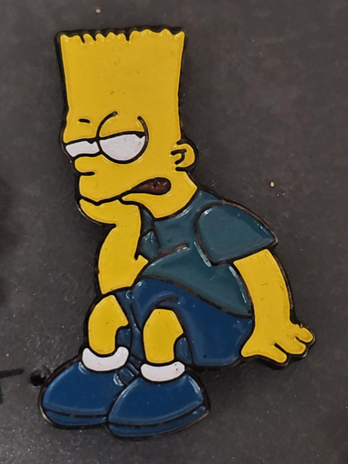 Pin's rétro ancien Les Simpsons collection dessin animé vintage années 90 rare