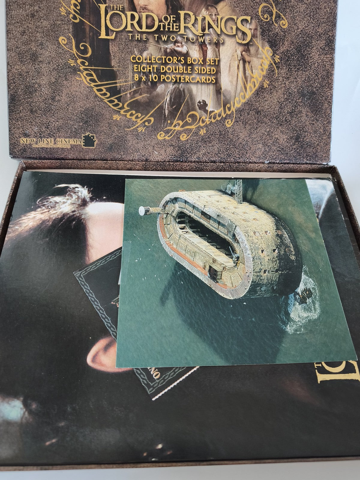 Coffret cartes affiches double face Le Seigneur des Anneaux série II 8x10 pouces