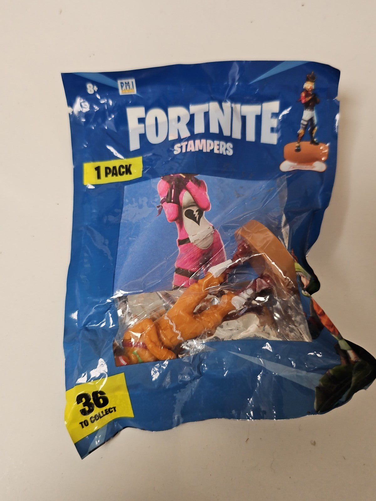 Figurine tampon Fortnite en sachet scellé Série 1, modèle d'occasion à découvrir