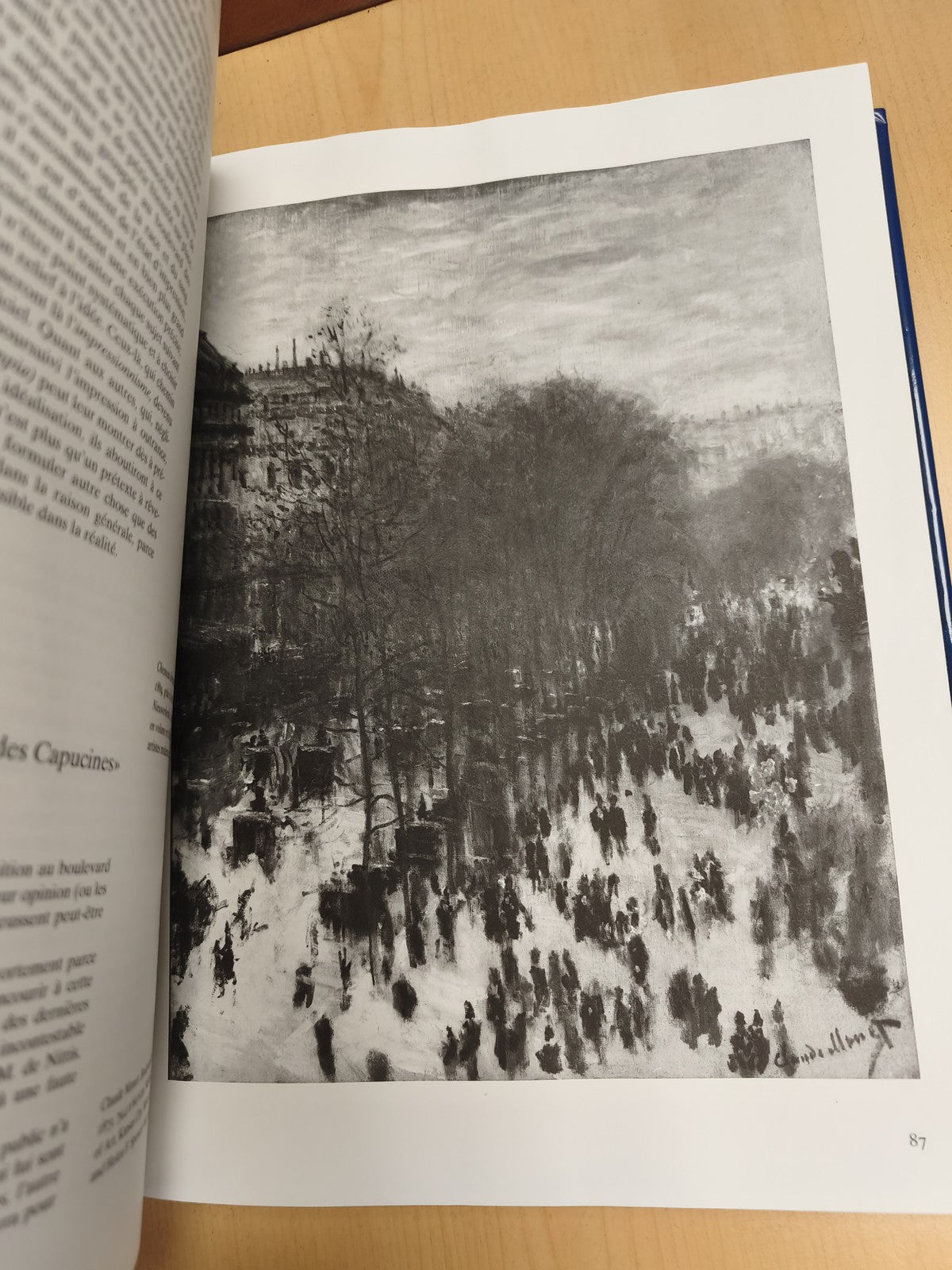 Rare grand livre vintage L'IMPRESSIONNISME art ancien peinture collection