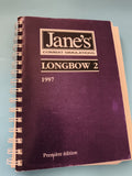 Livre manuel Jane's Longbow 2 1997 première édition spirale simulation