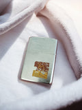 Briquet publicitaire Camel vintage, métal argenté, ancien tabac rétro déco
